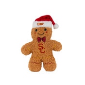 USC Trojans Brown SC Interlock Sherpa Gingerbread Man Plush
